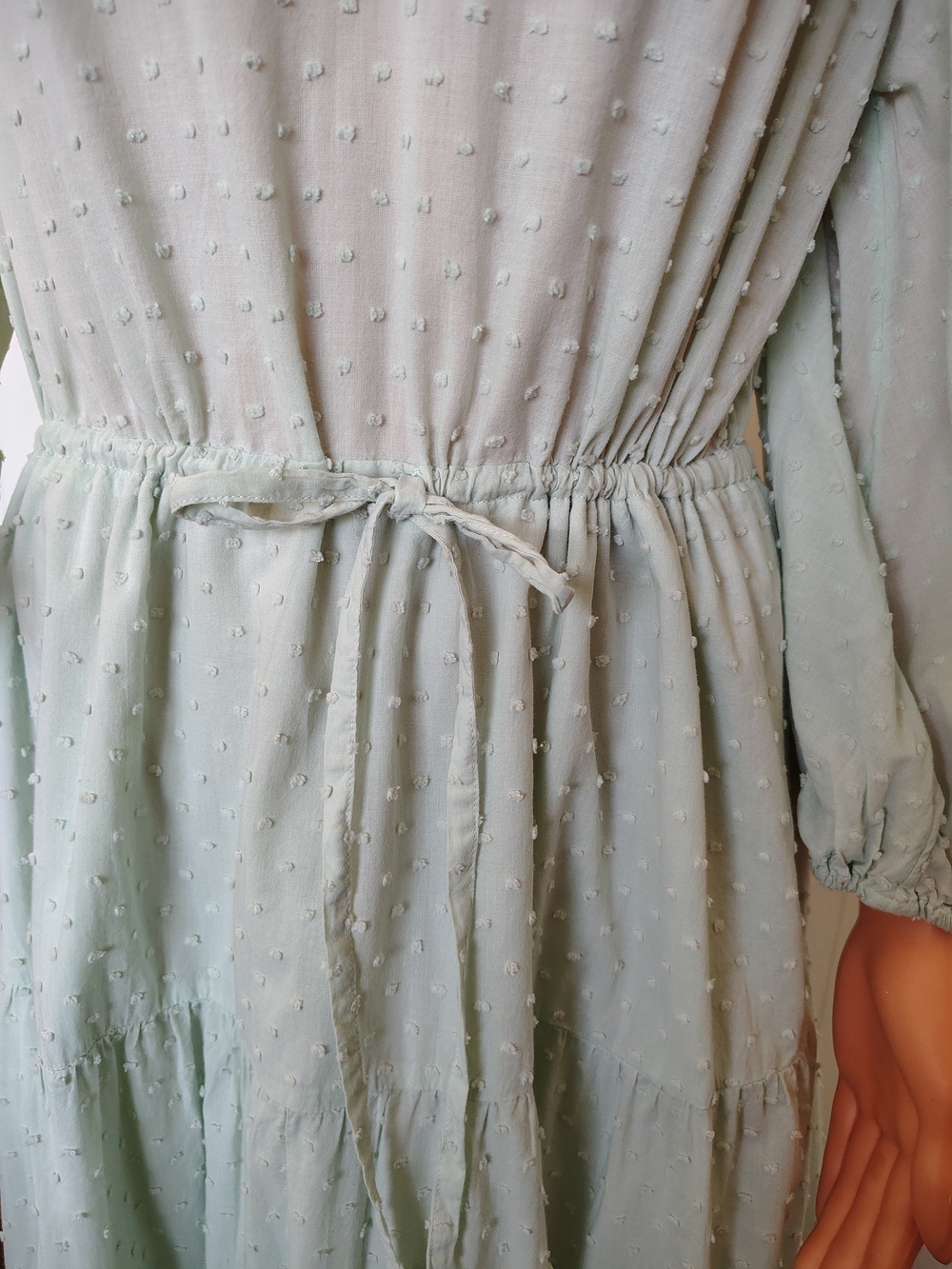 a new day Mint Tiered V-Neck Maxi Dress - Picture 5 of 14